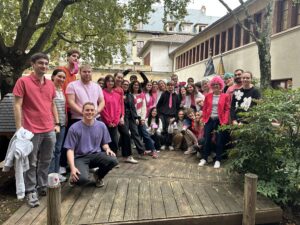 Tous les jeunes en programme long lors de la journée octobre rose