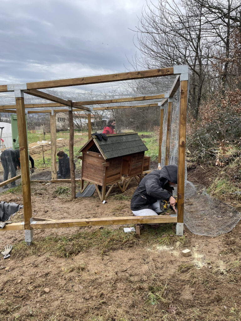 des jeunes en job de service civique